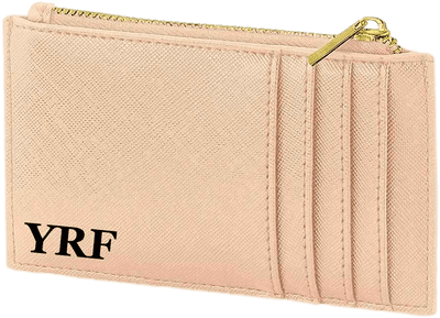 Luxury Card Holder - Peach