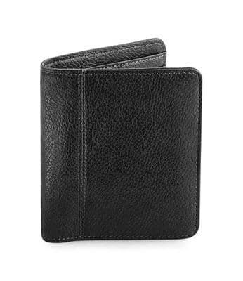 Luxury Lined Wallet -  Black