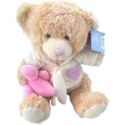 New Baby Nursery Pink Teddy Bear