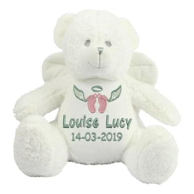 Personalised Angel Memory Bear