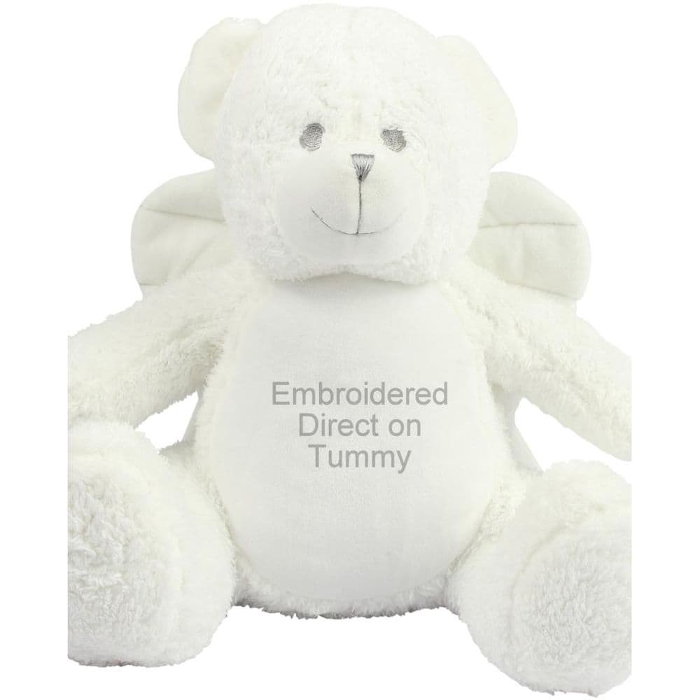 Personalised Angel Bear Zippie Teddy Bear Personalised Bears
