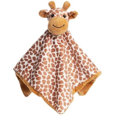 Personalised Baby Comforter - Giraffe