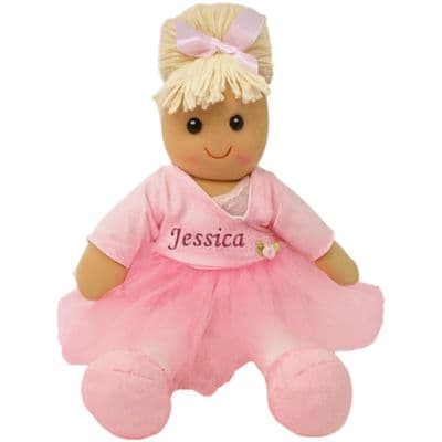 Personalised Ballerina Rag Doll