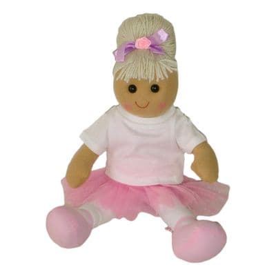 Personalised Ballerina Rag Doll - Jayne - Christening, Birthday, Wedding Gift