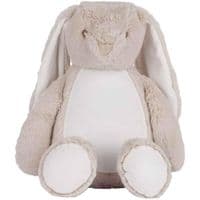 Personalised Beige Bunny - Custom Plush New Baby Bear | Personalised Bears