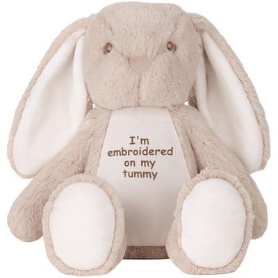 Personalised Beige Bunny Rabbit - Medium
