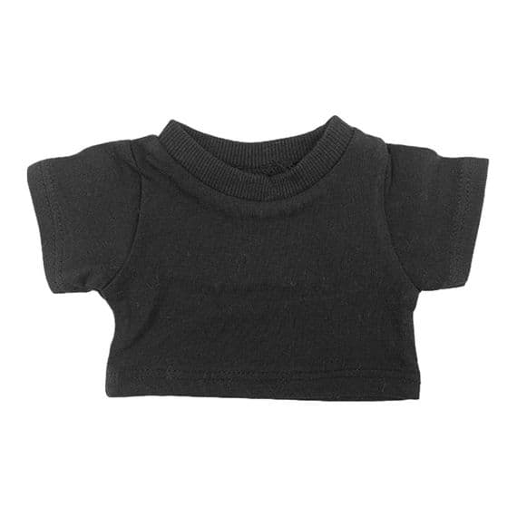 Personalised Teddy Bear Top - Black Teddy T-shirt | Personalised Bears