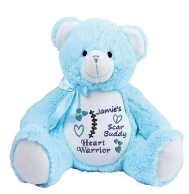 Personalised Blue Bear Scar Buddy