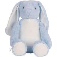 Personalised Blue Bunny - Custom Plush New Baby Bear | Personalised Bears