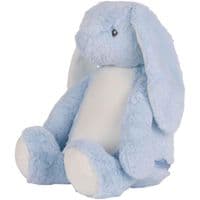 Personalised Bunny Rabbit - Custom Blue Rabbit -  Personalised Bears