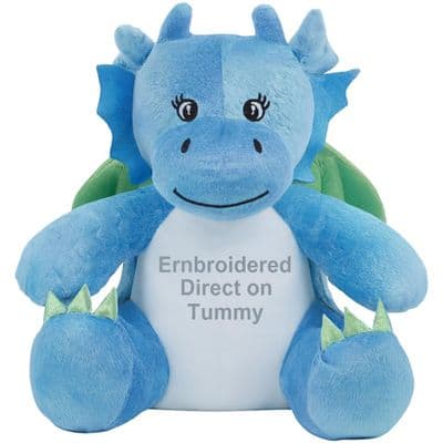 Personalised Blue Dragon - Large
