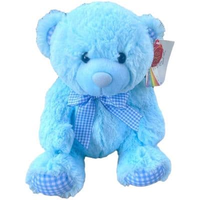 Personalised Blue Teddy Bear
