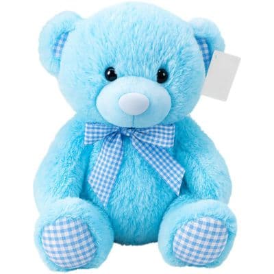 Personalised Blue Teddy Bear