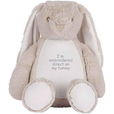 Personalised Brown  Bunny Rabbit - Large
