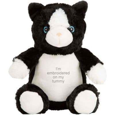 Personalised Cat Teddy - Medium