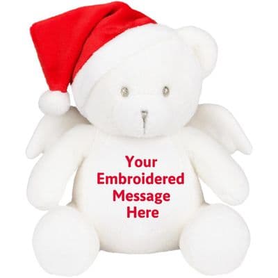 Personalised Christmas Angel Teddy Bear