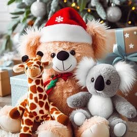 Personalised Christmas Bears & Dolls