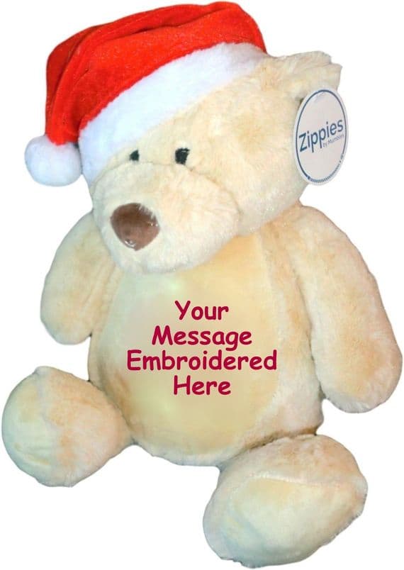 Personalised Christmas Teddy - Christmas Bear | Personalised Bears