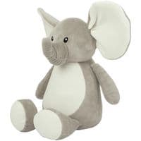 Personalised Elephant Teddy  - Custom Plush New Baby Bear | Personalised Bears