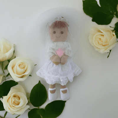 Personalised Flower Girl Rag Dolls