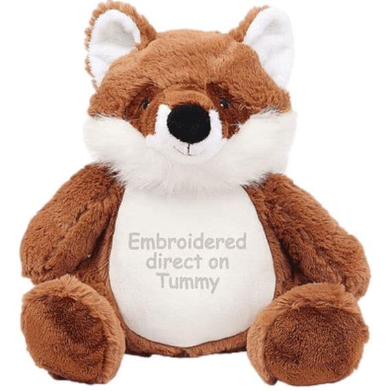 Personalised Fox Bear - Personalised Fox Teddy Bear - Zippie Fox