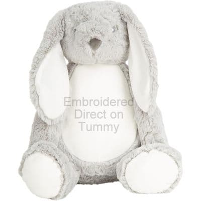 Personalised Giant Grey Bunny Rabbit