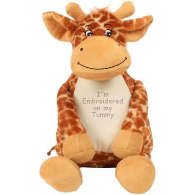 Personalised Giraffe Teddy - Large