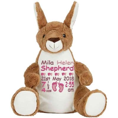 Personalised Kangaroo - Baby Design