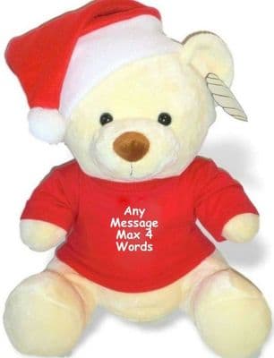 Personalised Large Christmas Teddy Bear - Jack