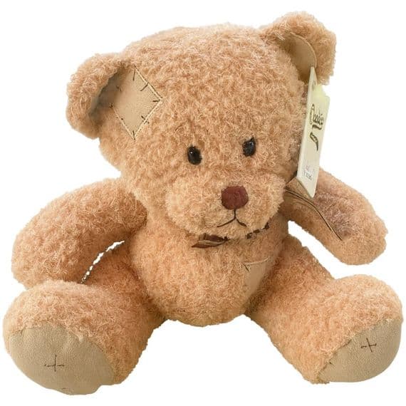 Personalised Large Patch Teddy Bear - Clearance Bear - Cheap Bears - Personalised Bears