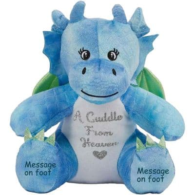 Personalised Memory Dragon Teddy