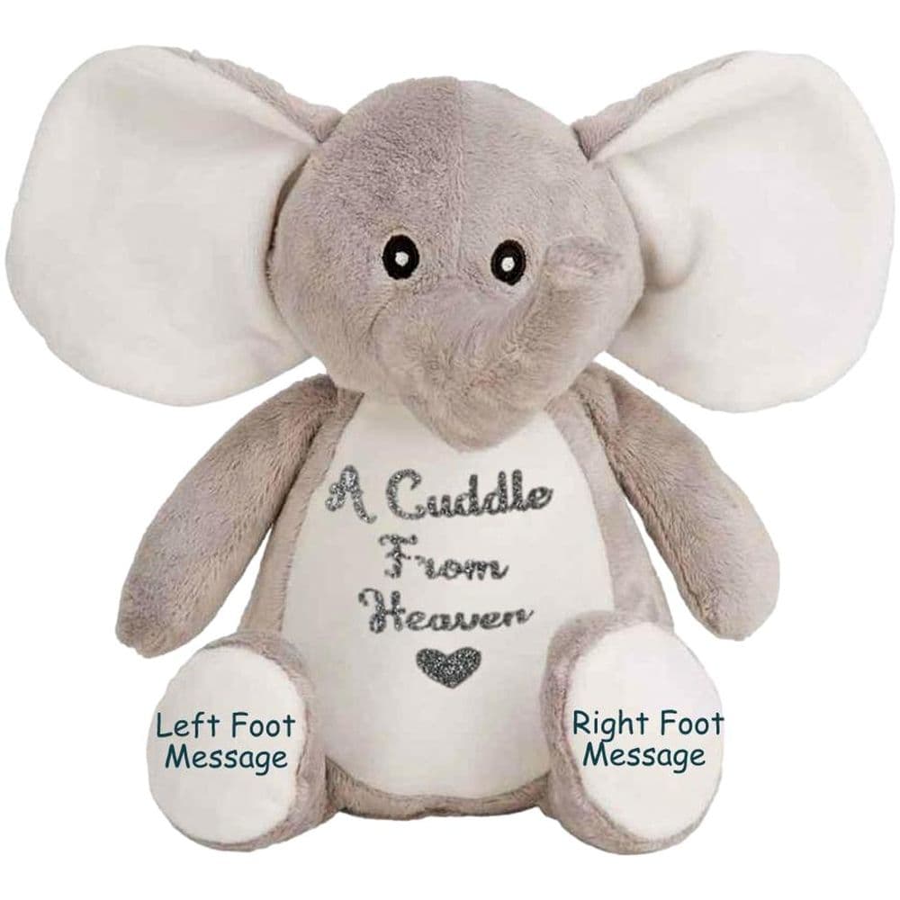 Personalised Memory Elephant Keepsake