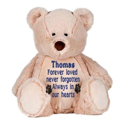 Personalised Memory Keepsake Teddy