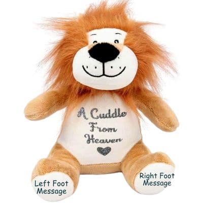 Personalised Memory Lion Keepsake