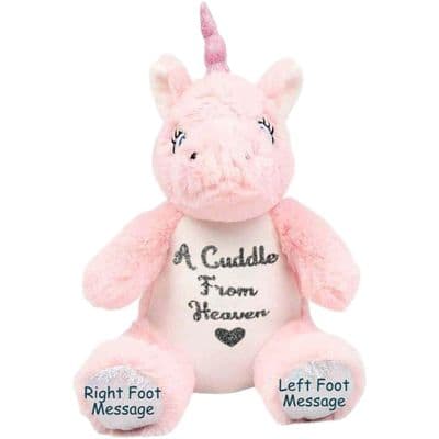 Personalised Memory Unicorn Keepsake