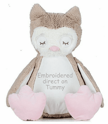 Personalised Owl Teddy Large