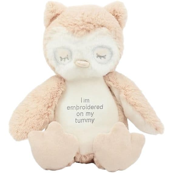 Personalised Owl Teddy -  Plush Custom Toy Gift| Personalisedbears
