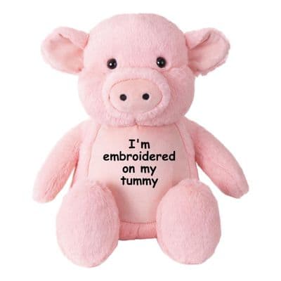 Personalised Pig  Teddy _ TummiBear