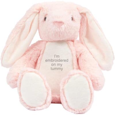 Personalised Pink Bunny Rabbit - Medium