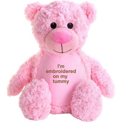 Personalised Pink Teddy - Tummi Bear
