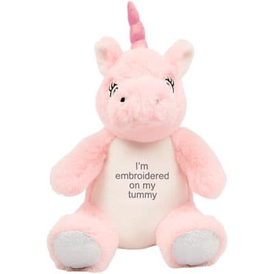 Personalised Pink Unicorn -  Medium