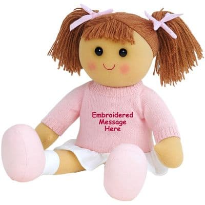 Personalised Rag Doll - Angela