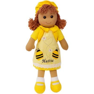 Personalised Rag Doll - Bee Design