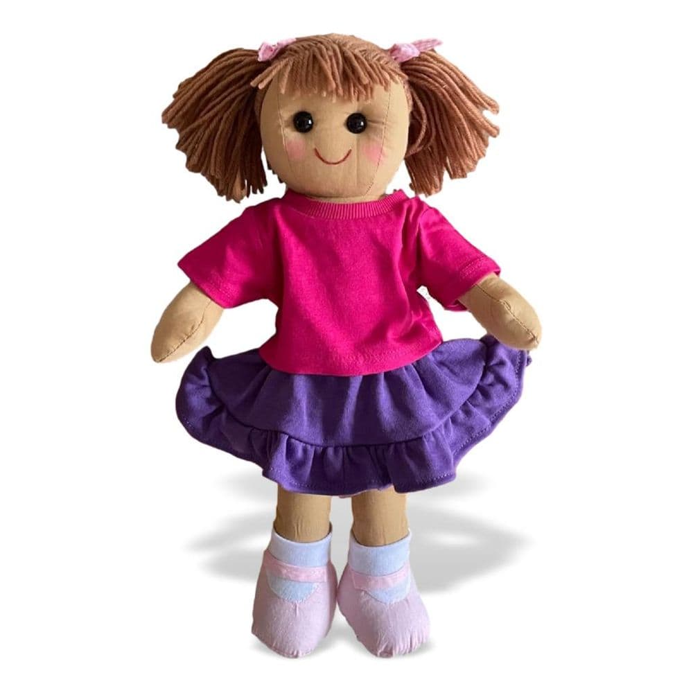 Personalised Birthday Doll Flower Girl Rag Doll