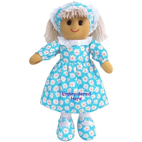 Personalised Rag Doll - Custom Handmade Soft Dolly | Personalised Bears