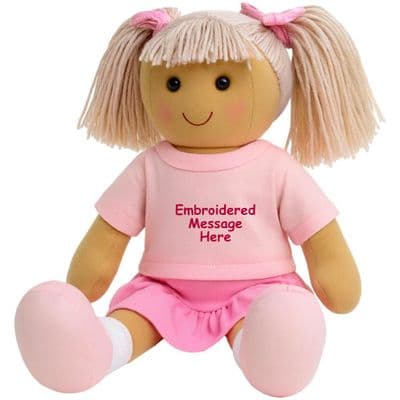 Personalised Rag Doll - Dawn