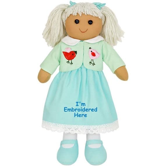 Personalised Rag Doll - Custom Traditional Dolly | Personalised Bears