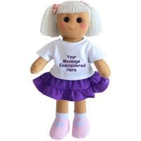 Personalised Rag Doll - Custom Rag Doll - Personalised Bears