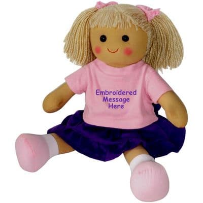 Personalised Rag Doll - Hayley