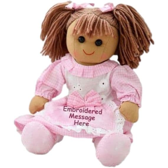 Personalised Rag Doll - Unique Handmade Soft Body Dolly | Personalised Bears